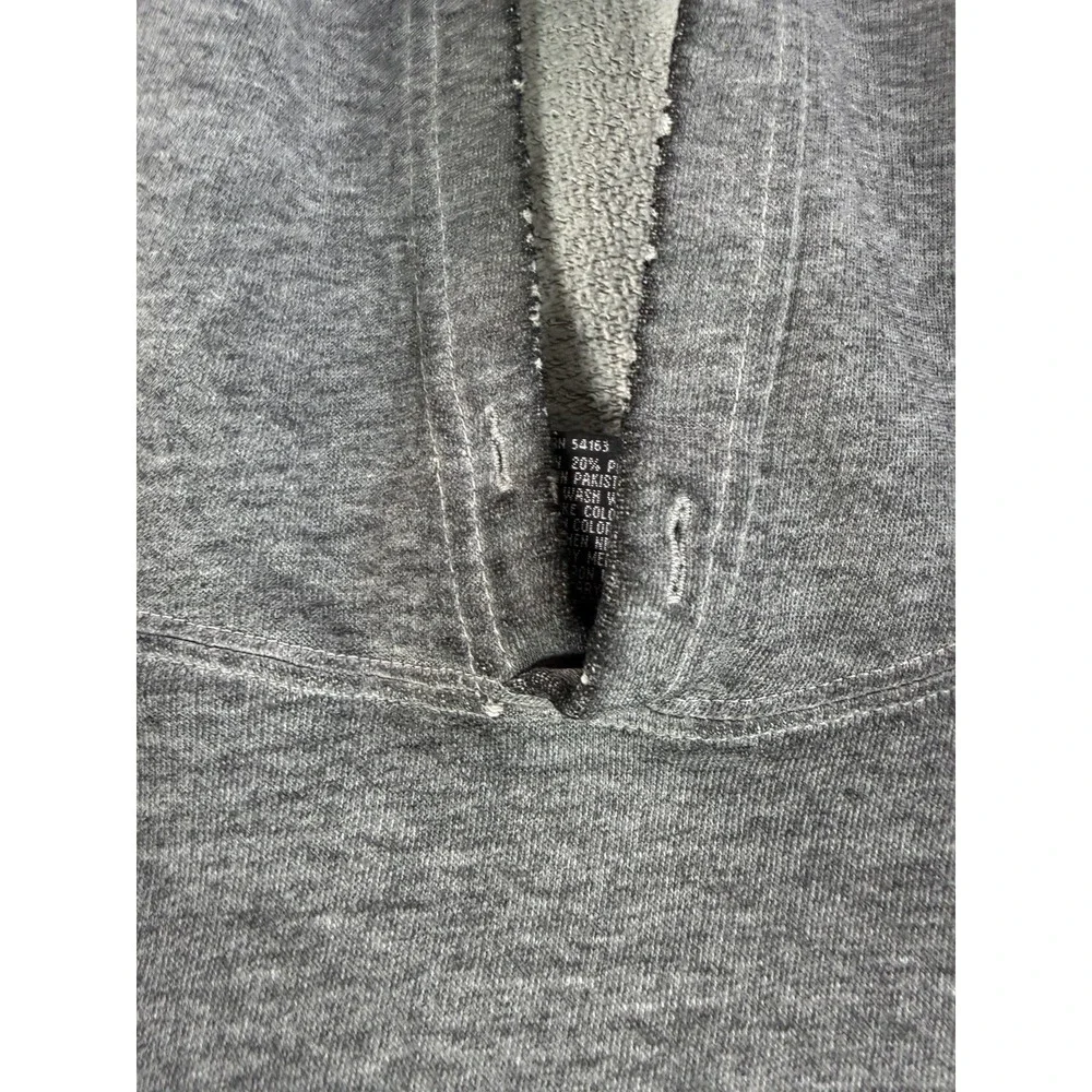 Vintage G-III Notre Dame Fighting Irish Gray Hoodie Sweatshirt Licensed Size S